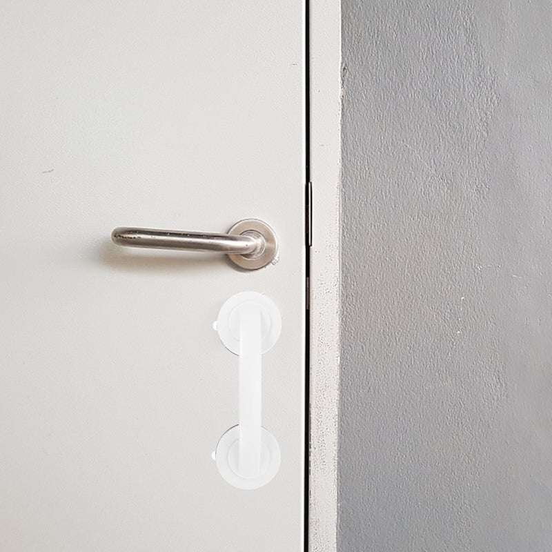 Portable Bathroom Restroom Door Handrail Bracket - Image 3