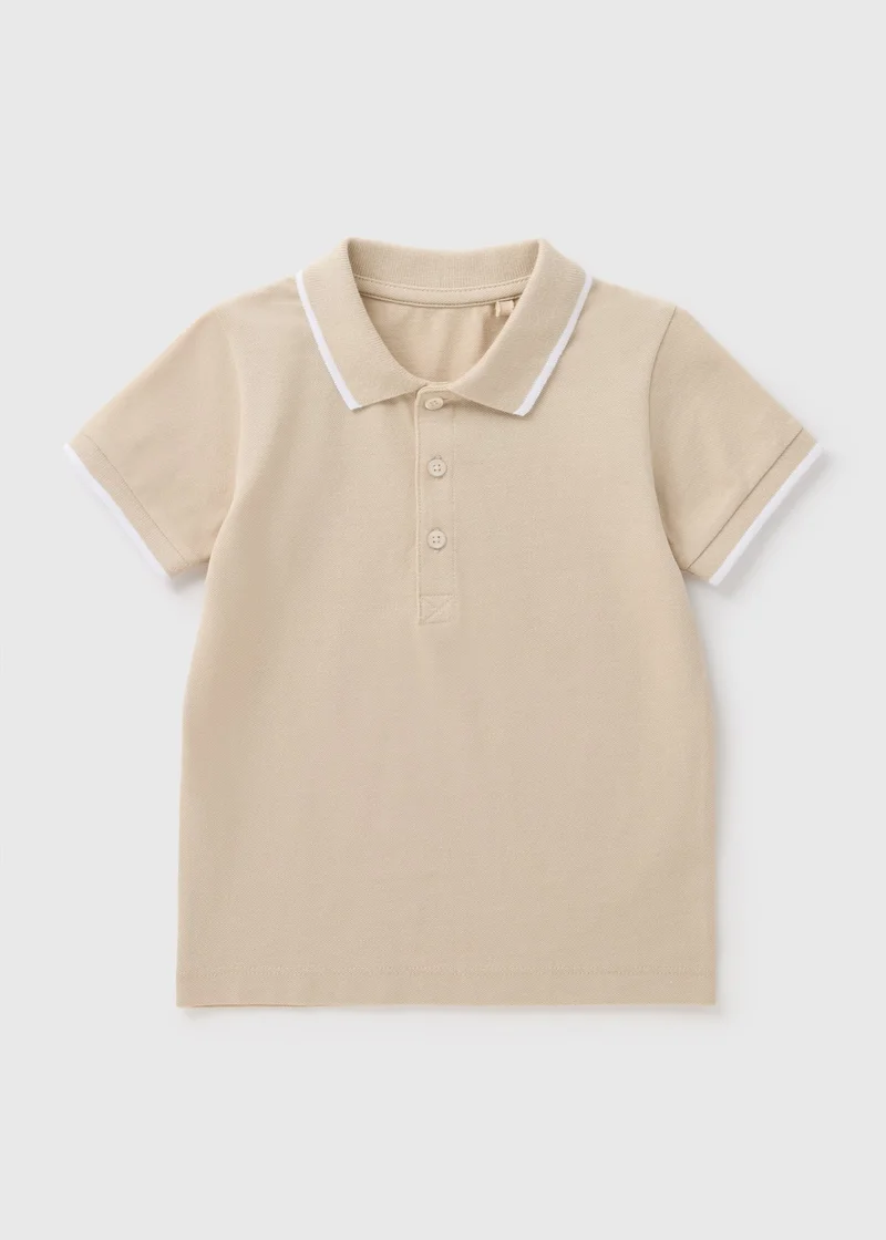Matalan Boys Stone Casual Polo Shirt