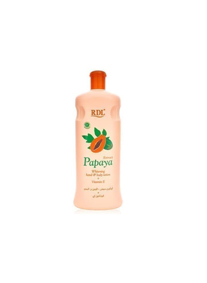 PRDL apaya Extract Whitening Hand And Body Lotion 210 ml
