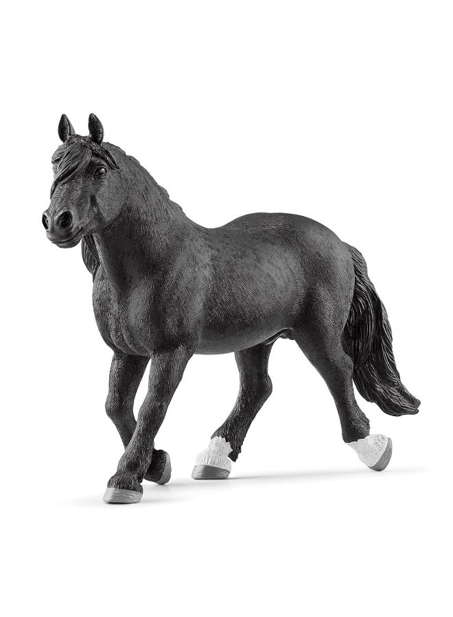 Schleich Farm World Noriker Stallion Figure (‎18.54 X 3.81 X 10.92 Cm, Black) - Image 1