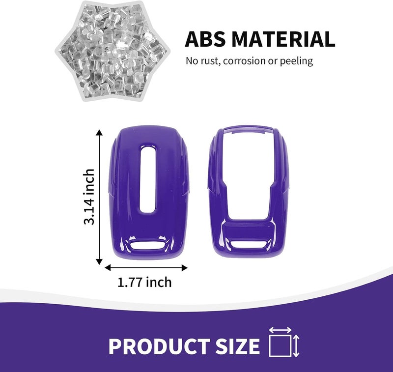 RAZPOY Key Fob Cover Compatible with for 2018-2023 Dodge RAM 1500 2500 3500 - Image 2