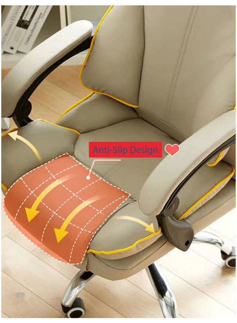 GT-Wheel High Back Ergonomic Office Gaming Desk Computer Chair with Lumbar Support Adjustable Swivel Task - Image 3