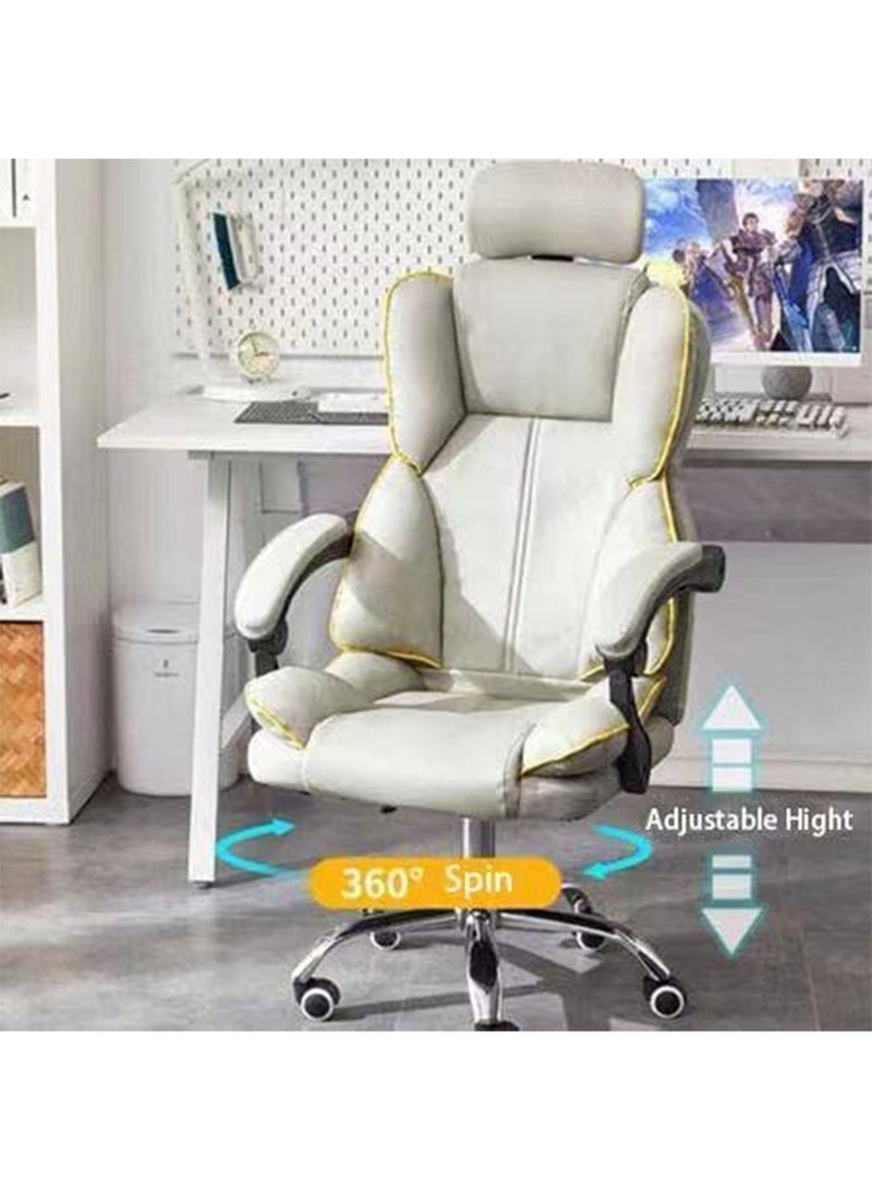 GT-Wheel High Back Ergonomic Office Gaming Desk Computer Chair with Lumbar Support Adjustable Swivel Task - Image 2