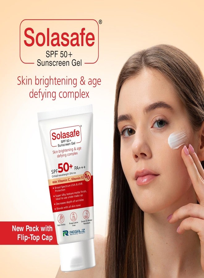 Regaliz Sunscreen SPF 50+ | Broad-Spectrum UVA & UVB Protection | Water-Resistant, Lightweight, and Non-Greasy Formula | Pack of 3 - Image 2