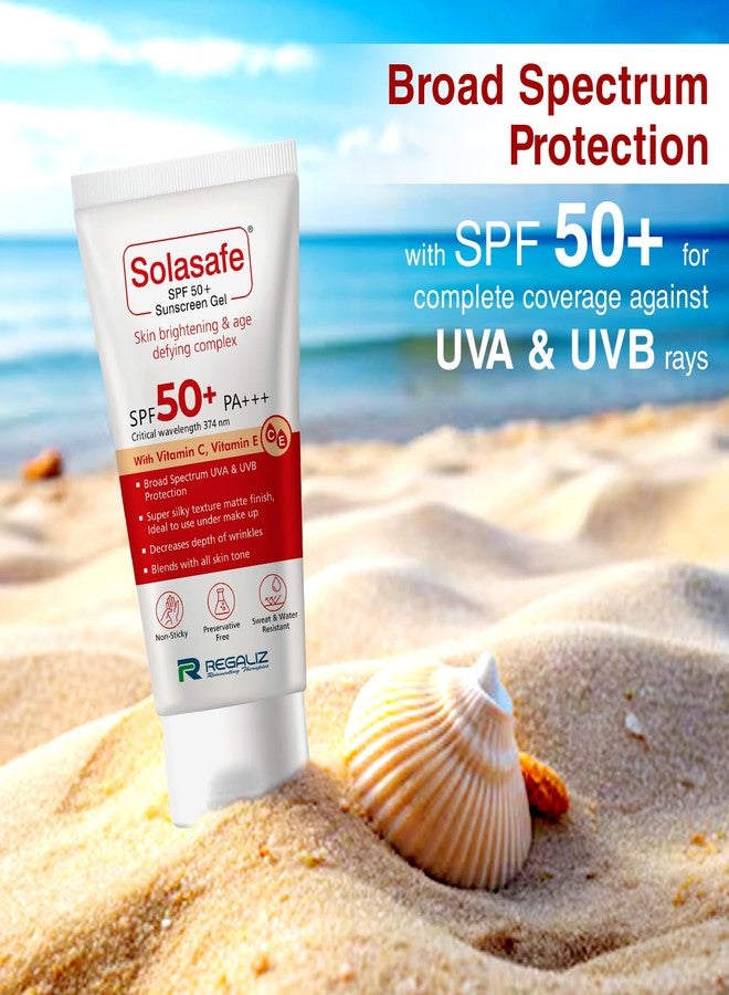 Regaliz Sunscreen SPF 50+ | Broad-Spectrum UVA & UVB Protection | Water-Resistant, Lightweight, and Non-Greasy Formula | Pack of 3 - Image 5