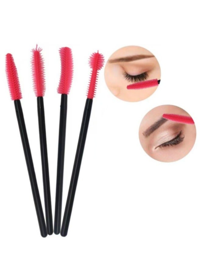 40 قطعة من فرشاة الرموش المصنوعة من السيليكون للاستخدام مرة واحدة، فرشاة الرموش المحمولة - Image 1