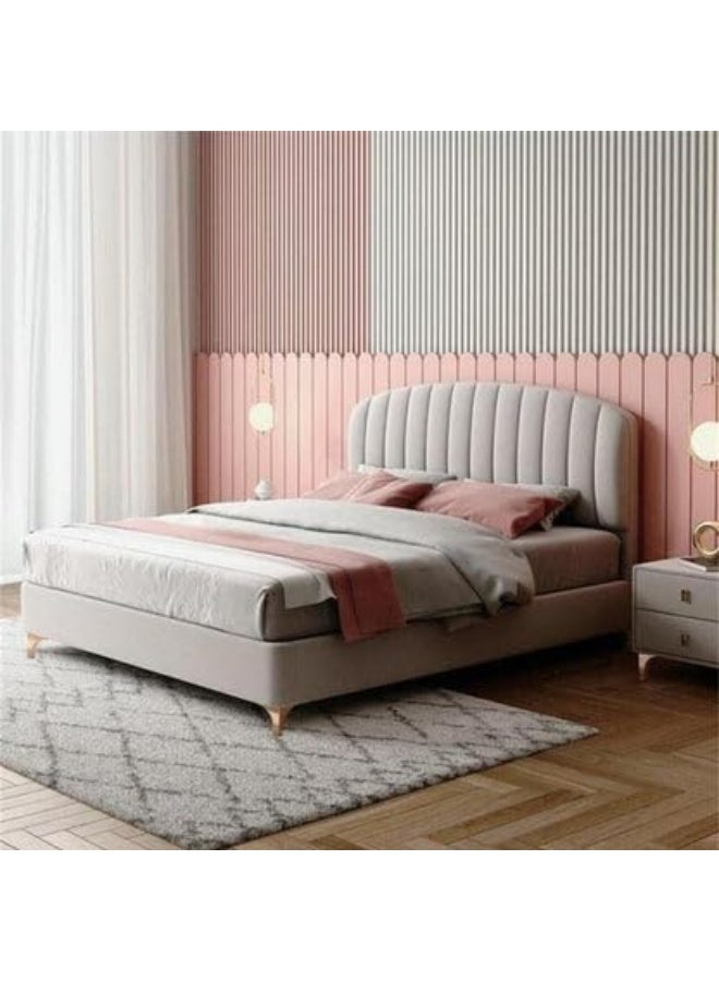 LUXURY LUXE Luxury Luxe Modern Velvet King Queen Size Bed Frame  - Image 5