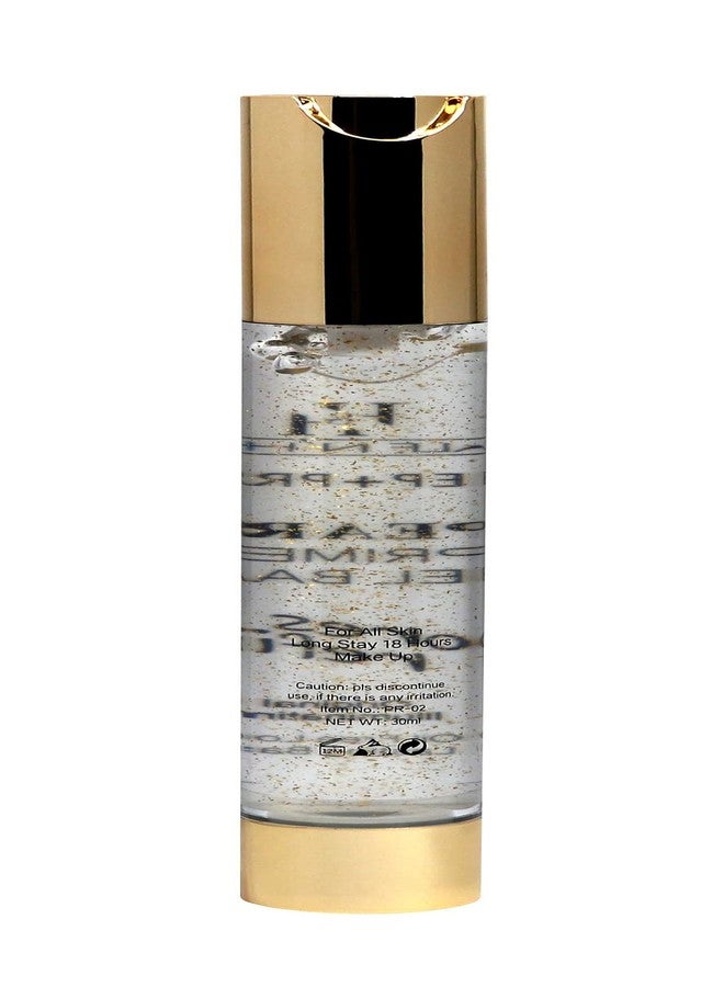 Half N Half Prep + Prime Pearl Primer Gel Base, Pores Refine, 18h Oil Free Long-lasting Base, Transparent (30ml) - Image 3