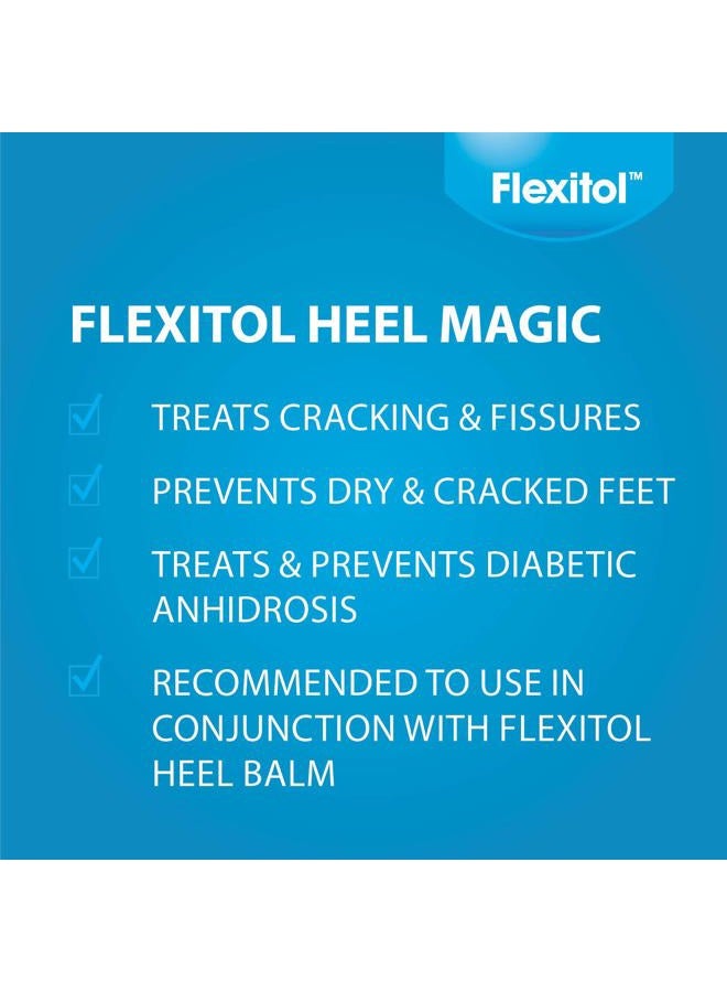 Flexitol Heel Magic For Dry Skin or Rough Heels with Shea Butter & Vitamin E, 2.5 Ounce - Image 4