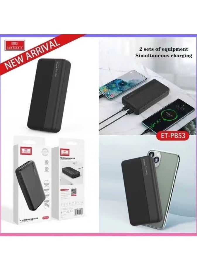 Earldom - Earldom ET-PB53 Power Bank 20000 mAh Earldom - Image 1
