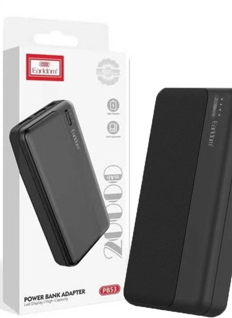 Earldom - Earldom ET-PB53 Power Bank 20000 mAh Earldom - Image 1