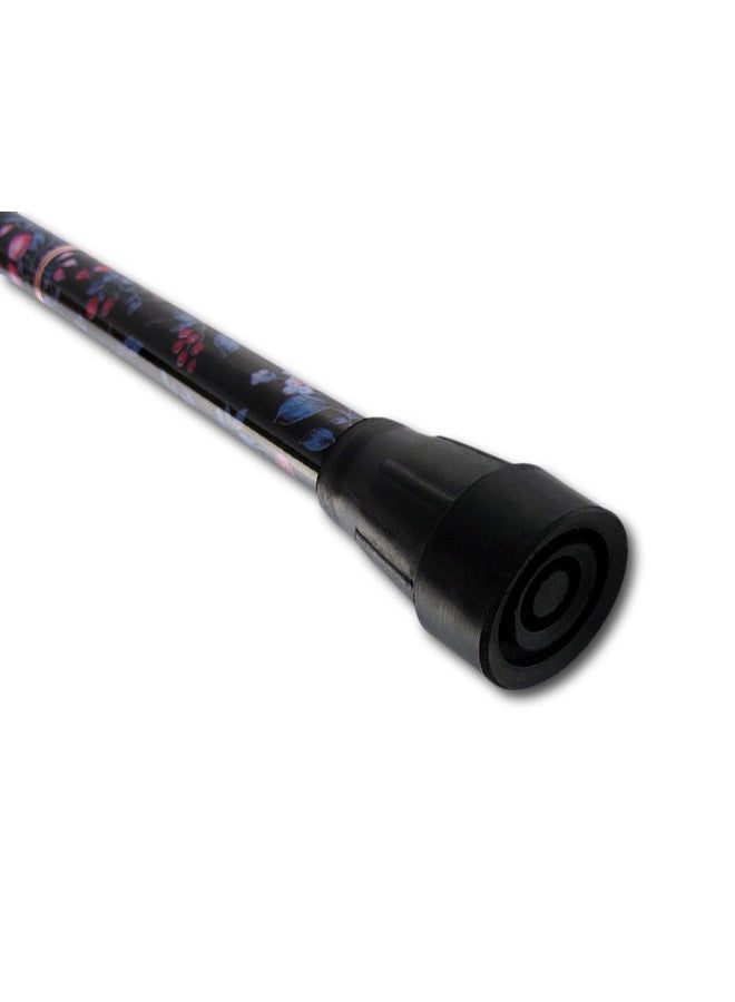Harvy Folding Adjustable Derby Cane Blackberry Aluminium - Image 4