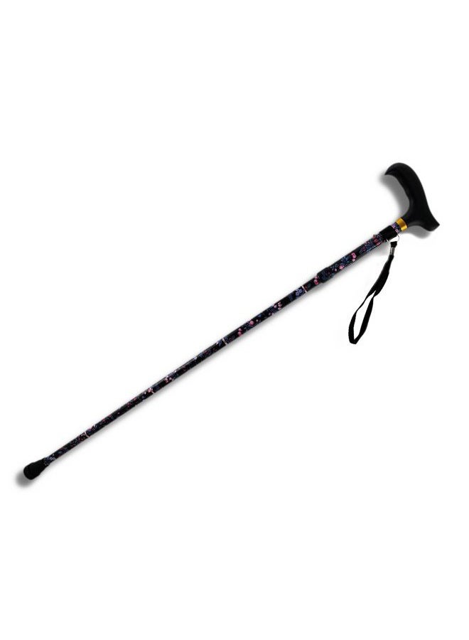 Harvy Folding Adjustable Derby Cane Blackberry Aluminium - Image 3