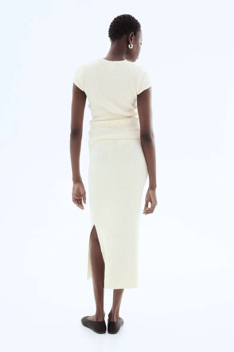 H&M Rib-knit skirt