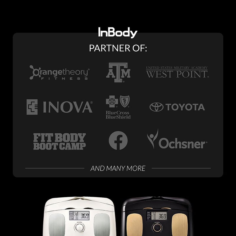 InBody ميزان الدهون في الجسم InBody Dial H20 - ميزان InBody لوزن الجسم ونسبة الدهون وكتلة العضلات - ملحقات صالة الألعاب الرياضية للرجال والنساء، جهاز قياس الدهون في الجسم - متصل عبر البلوتوث، بيج الشوفان - Image 5