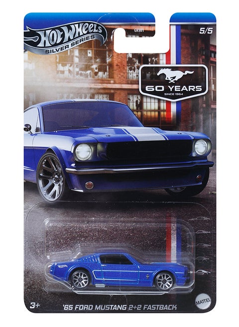 Toy Car for boys, 1:64 Scale Celebration Vehicle With Elevated Deco & Exclusive Wheels -Assorted GRT01 - HRW64  (Styles May Vary, Color May Vay)