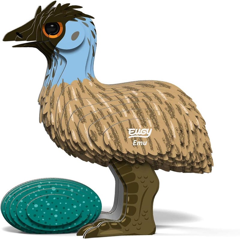 EUGY 057 Emu Eco-Friendly 3D Paper Puzzle [New Seal] - Image 3
