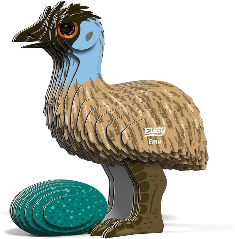 EUGY 057 Emu Eco-Friendly 3D Paper Puzzle [New Seal] - Image 1