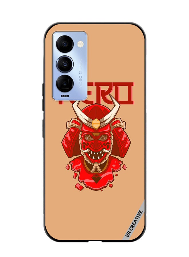 VR CREATIVE Protective Case Cover For Tecno Camon 18/18 P The Mask Design Multicolour - Image 1