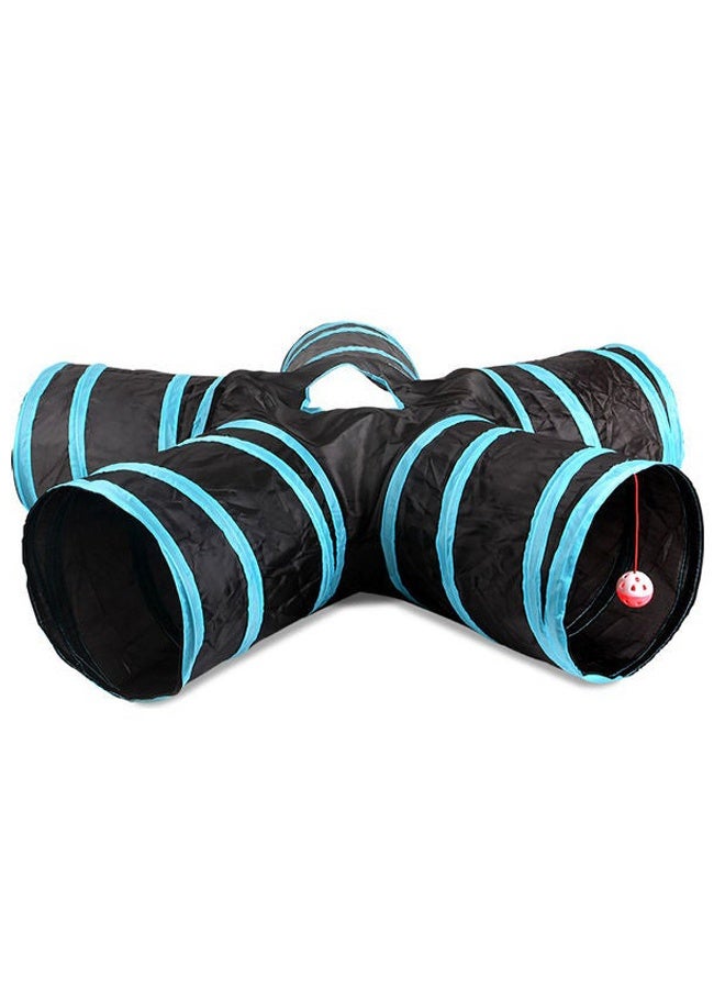 RollsTimi  Pet Cat Tunnel 5 Way,Pet Play Tunnel Collapsible Tunnel Toy for Cats,Dogs,Rabbits,Pets, Indoor and Outdoor Use - Image 5