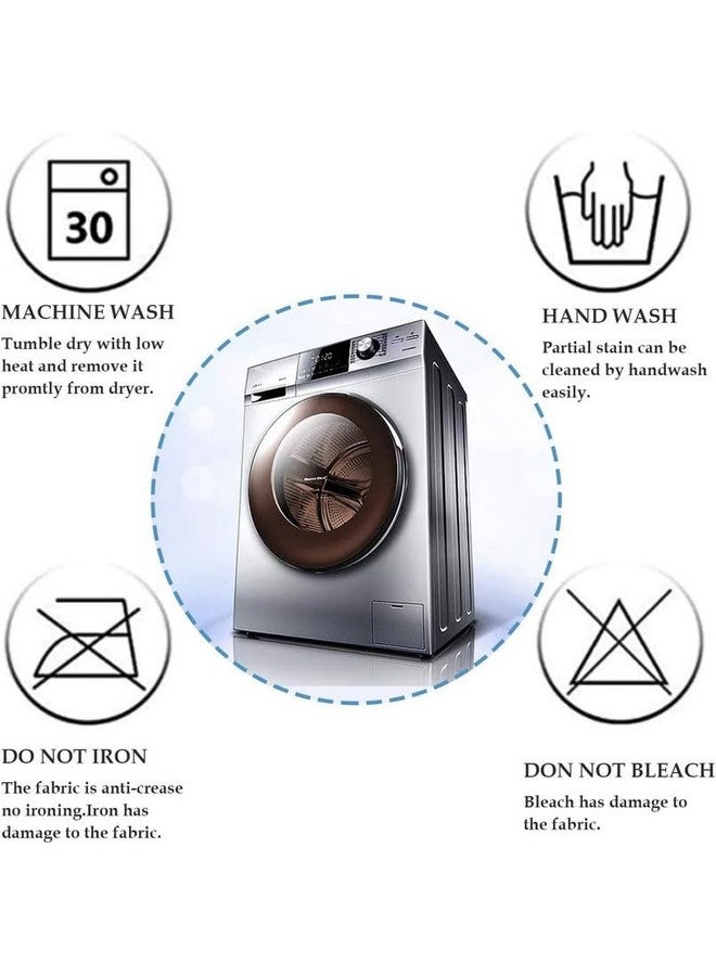 ستايليز غطاء كرسي ستايليز المرن القابل للإزالة والغسل، قصير من قماش الجاكار، غطاء واقي لمقعد كرسي الطعام (عبوة من 6 قطع، عاجي، JCMC27) - Image 5