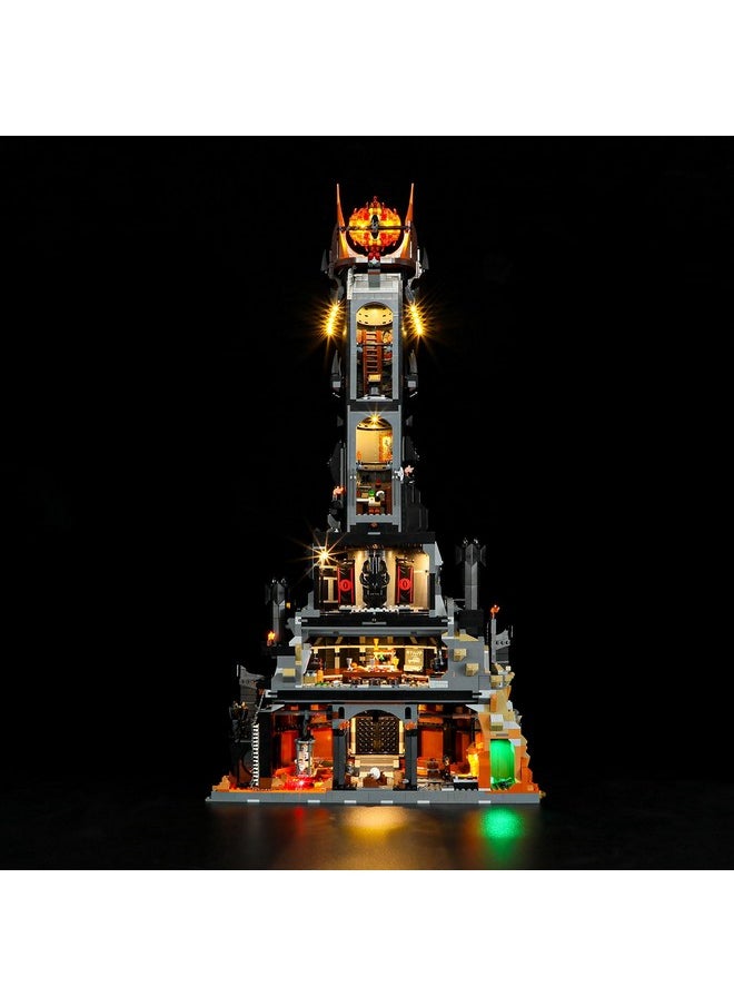 BRIKSMAX - Light Kit For Lego-10333 Barad-Dur - Compatible With Lego Icons Lord Of The Rings Building Set- Not Include Lego Set - Image 1