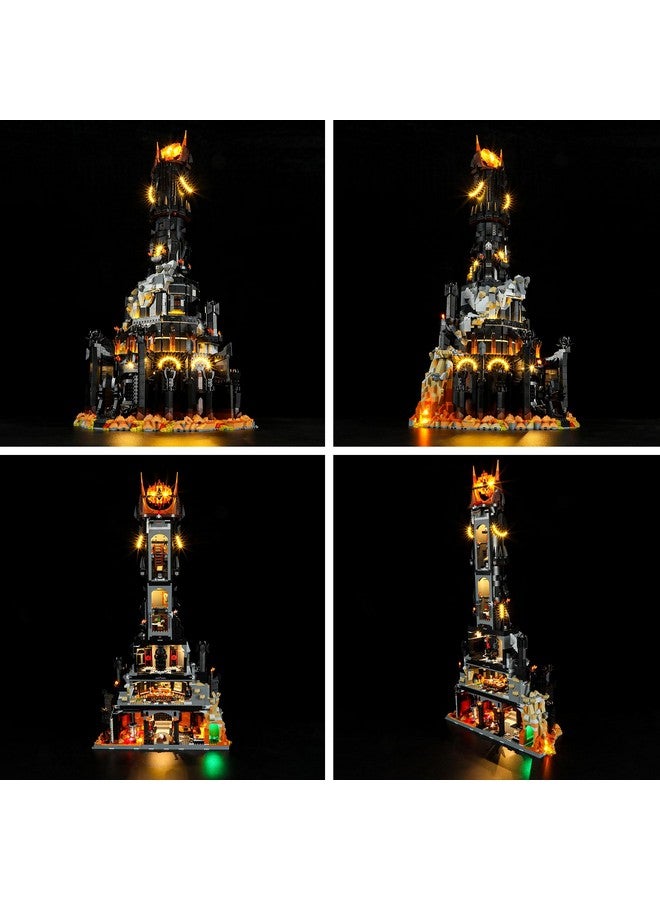 BRIKSMAX - Light Kit For Lego-10333 Barad-Dur - Compatible With Lego Icons Lord Of The Rings Building Set- Not Include Lego Set - Image 1