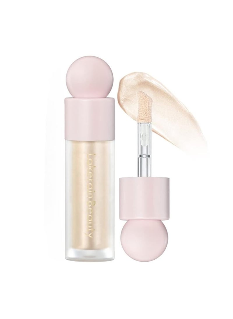 Gecomo GECOMO Liquid Contour Beauty Wand Face Highlighter Bronzer Makeup Stick Dewy Finish Moisturizing Silky Smooth Texture 025 Oz 75ml  01 MOONLIGHT 