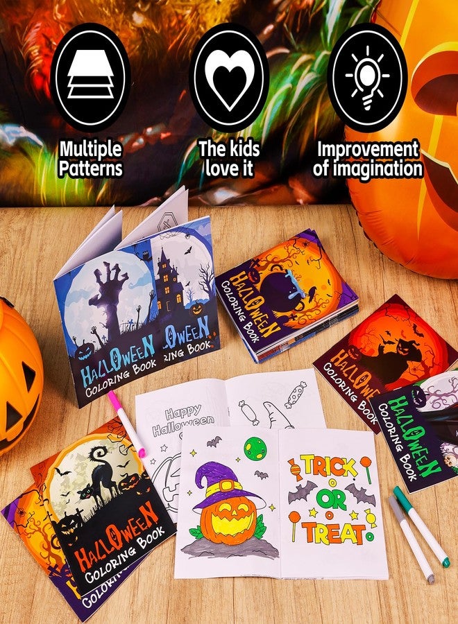 Garma 24 Pack Halloween Coloring Books for Kids Ages 2-4 4-8 8-12, Mini Coloring Books Bulk for Halloween Party Favors Trick or Treat Goodie Bags Fillers Classroom Activity Non Candy Supplies - Image 3