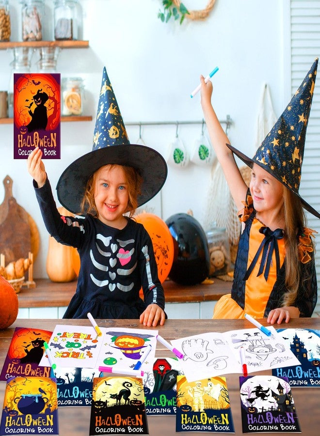 Garma 24 Pack Halloween Coloring Books for Kids Ages 2-4 4-8 8-12, Mini Coloring Books Bulk for Halloween Party Favors Trick or Treat Goodie Bags Fillers Classroom Activity Non Candy Supplies - Image 4