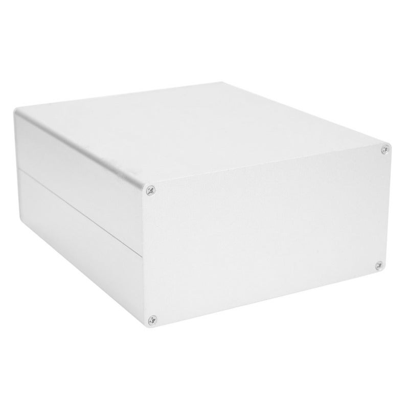 Aluminum Project Box: 100% High-quality Aluminum, Machine Die-casting Integrated Molding - Oxidation Treatment, Heat Dissipation Shielding Performance, Diy Electronic Enclosure for Electronic Pcb Junc - Image 2