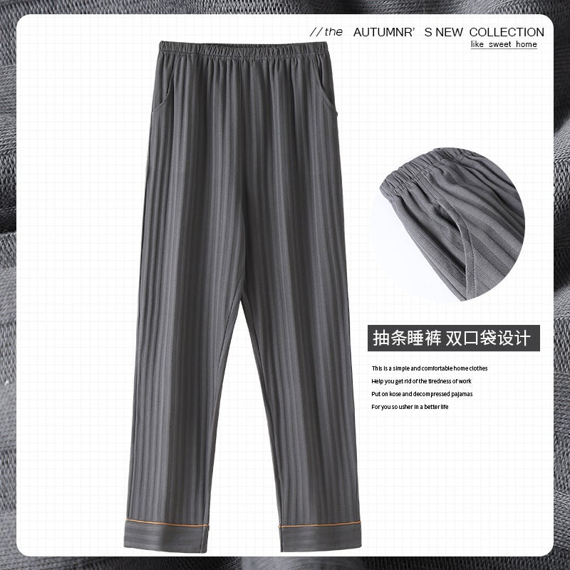 Mens Cotton Comfy Sleep Pants Spring/AutumnAM-4004 AM-4004
