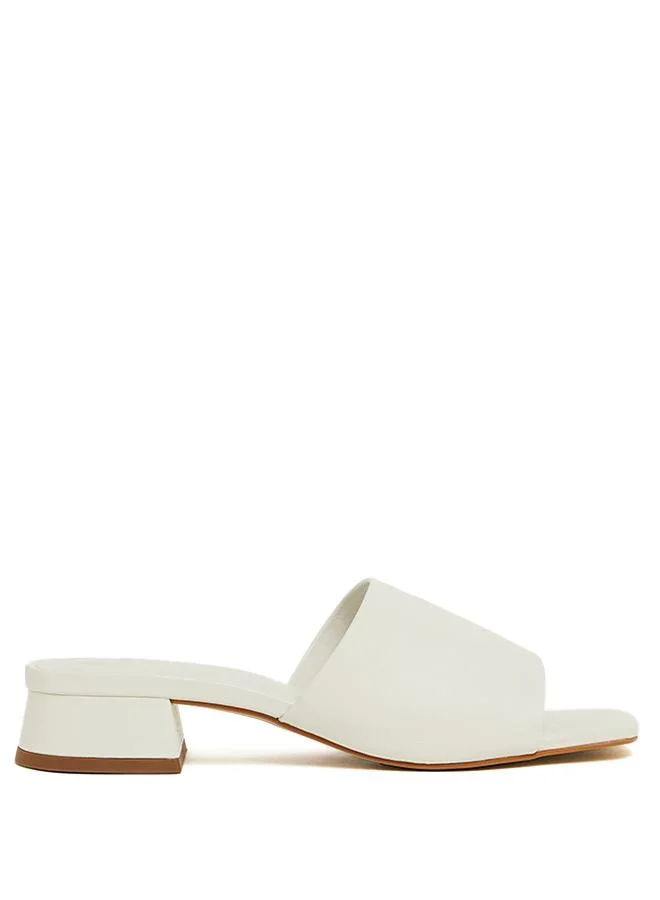 Montgomery Women's White Heels