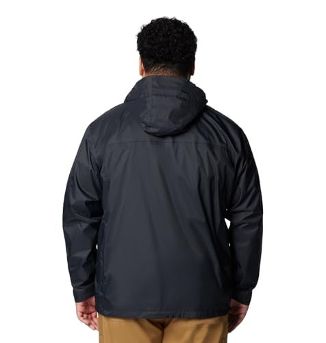 Columbia Men's Watertight II Waterproof Rain Jacket, Black, Small - Image 2