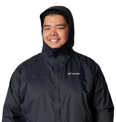 Columbia Men's Watertight II Waterproof Rain Jacket, Black, Small - Image 5