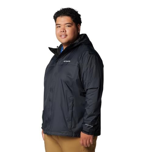 Columbia Men's Watertight II Waterproof Rain Jacket, Black, Small - Image 4