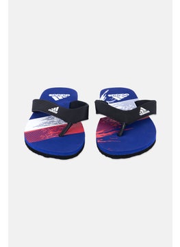 Adidas Kids Boy Slalon Slip On Slippers, Multicolor  - Image 4
