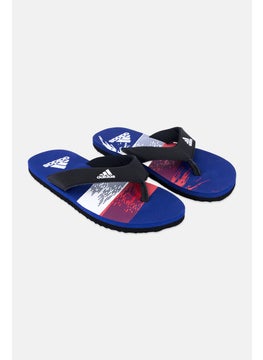 Adidas Kids Boy Slalon Slip On Slippers, Multicolor  - Image 1