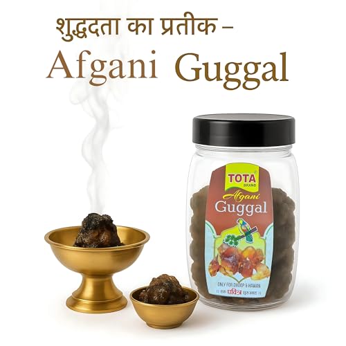 TOTA Premium Afghani Guggal | 100% Natural Resin Gugal/Guggul for Puja Havan Dhoop Dhuni Meditation Air Purification & Ayurvedic Healing | No Artificial Frangrance | 50g - Image 3
