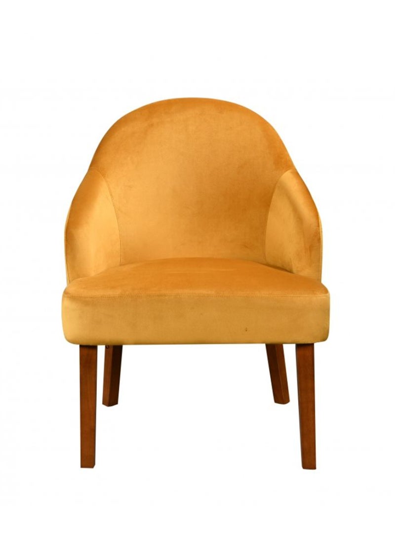 DANUBE HOME Fizzle Arm Chair Chairs | Armchair | Modern Design Single Seater Accent Chair | Comfortable Living Room Furniture L73.03xW68.58xH91.44cm - Tan - Image 2