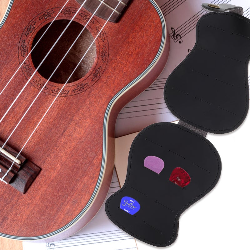Guitar Pick Holder Guitar Picks Bag 18-slot Guitar Picks Bag Guitar Picks Carrying Bag - Image 3