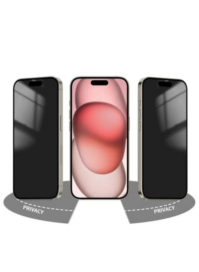Privacy Screen Protector for iPhone 16 pro max, Support Face ID, Easy to Install, Anti-Spy, Privacy Protection, Anti-Fingerprint, Bubble-Free, Screen Protector Made of Tempered Glass - Image 3