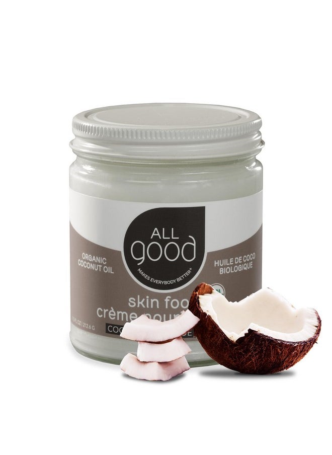 All Good Makes Everything Better All Good Organic Coconut Oil Skin Food - Natural Moisturizing Skin Care - Non Gmo - Vegan (Coconut)  - Image 1