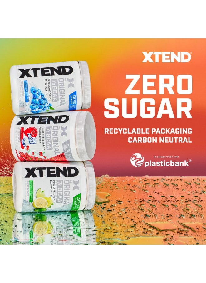 SCIVATION XTEND Original BCAA Powder Lemon Lime Squeeze | Sugar Free Post Workout Muscle Recovery Drink with Amino Acids | 7g BCAAs for Men & Women | 90 Servings  - Image 4