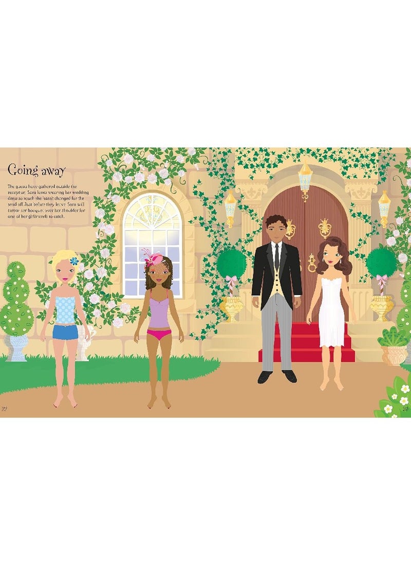 Usborne Usborne Sticker Dolly Dressing Weddings  - Image 4