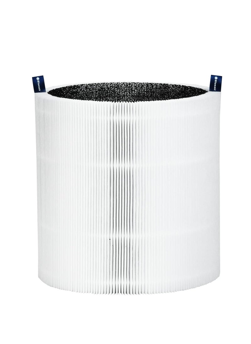 Blueair - Blue Max 3450i Particle + Carbon Filter | Replacement Filter for Blue Max 3450i, Removes 99.97% of Airborne Particles, Odor, Smoke, Easy Replacement, 6-12 months of use - White - 1pc - Image 1