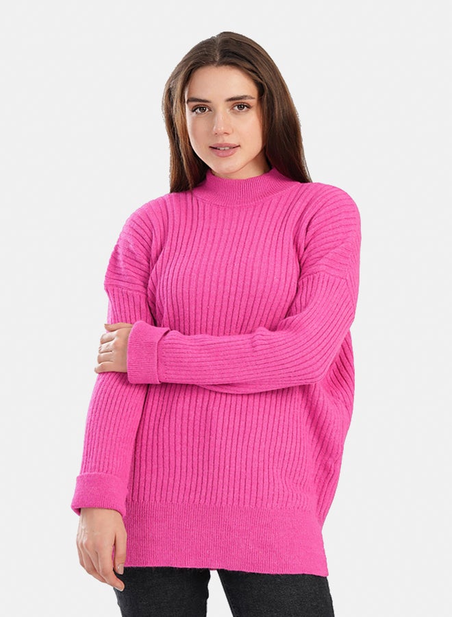 Carina Relaxed Fit Ribbed Pullover - Image 1
