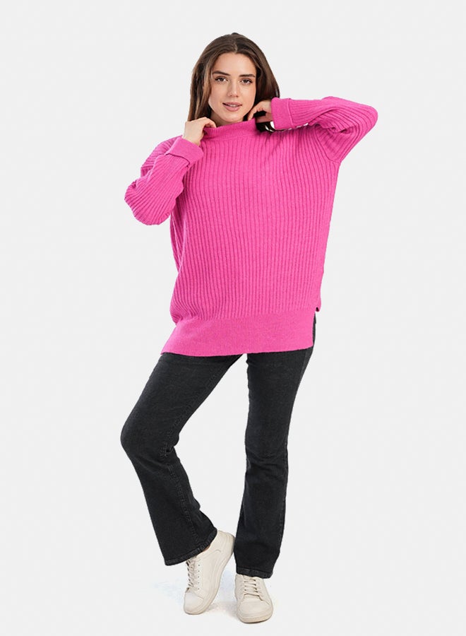 Carina Relaxed Fit Ribbed Pullover - Image 3
