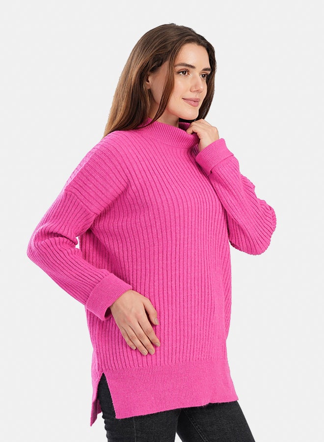 Carina Relaxed Fit Ribbed Pullover - Image 2