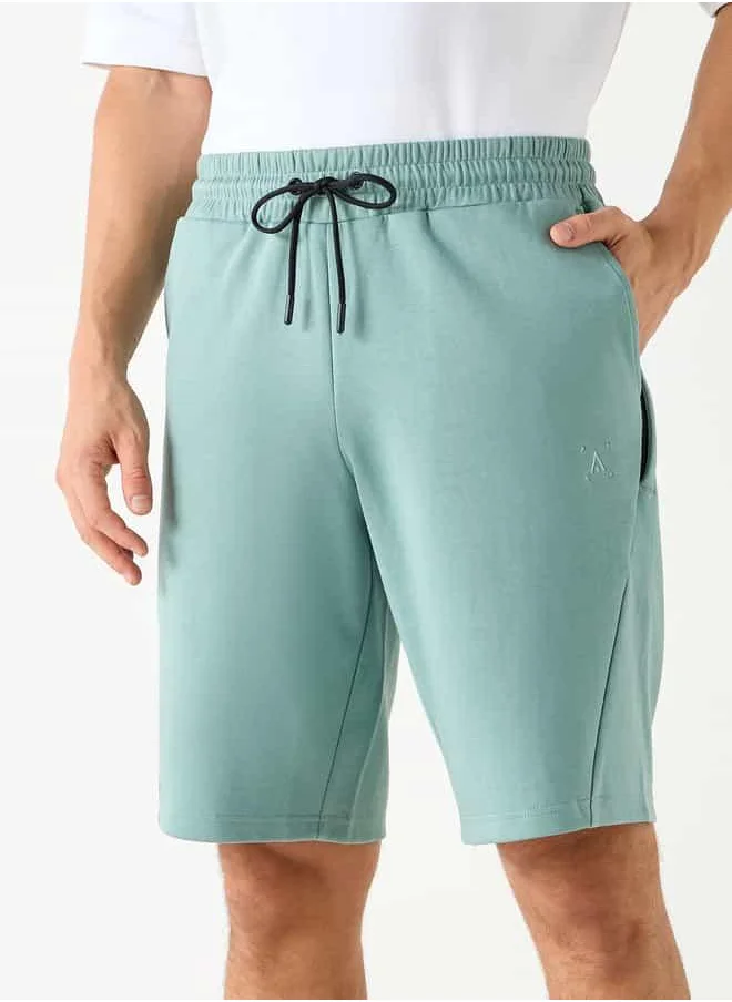 ADOT by Splash Drawstring Closure Shorts with Pockets